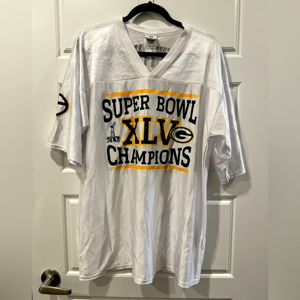 Clay Matthews Jersey L - Super Bowl XLV Green Bay Packers Shimmer NFL Official